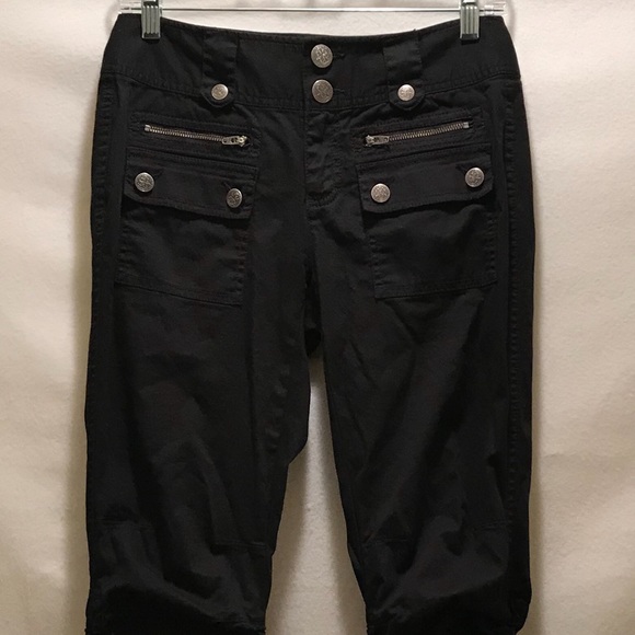 INC International Concepts Pants - INC International Concepts Size 2 Black Cargo Pant